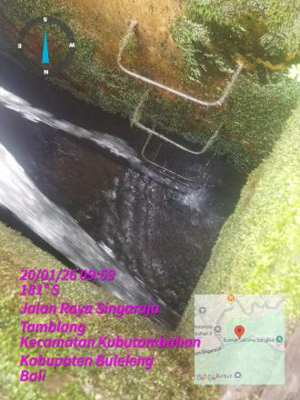 Suplai Air Bersih Kemasyarakat Mengalami Kendala Karena Curah Hujan Yang Cukup Tinggi